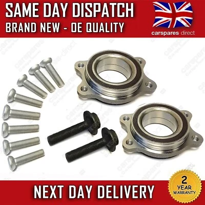 AUDI A4 MK4/A4 ALLROAD B8 KIT DE BUJE COJINETE DE RUEDA DELANTERA 2007>2016 x2 Foto 1 de 4