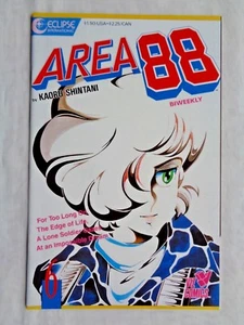 Área 88 Nº 6 de agosto de 1987 Viz Comics/Eclipse International primera impresión casi nuevo (9,4) - Imagen 1 de 8