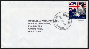 SELLO DE AUSTRALIA OCCIDENTAL "KOOLAN ISLAND" (MINERAL DE HIERRO) EN PORTADA DE 1988 - CIUDAD FANTASMA - Imagen 1 de 1