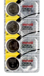 4 x Maxell CR2016 Batteries, Lithium Battery 2016 | Shipped from USA - Picture 1 of 1
