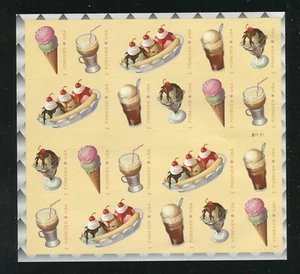 5093 - 5097 Soda Fountain Favorites Sheet of 20 Forever Stamps MNH - Picture 1 of 4