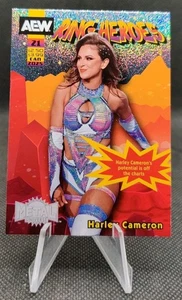 Tarjeta de lucha libre Harley Cameron 2025 Skybox Metal Universe AEW Ring Heroes #RH21 - Imagen 1 de 2