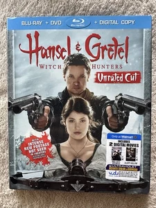 Hansel And Gretel Witch Hunters BLU RAY + DVD Movie Good Condition - Picture 1 of 12