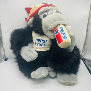 Pepsi Stuff Peluche Mono Orangután Bebiendo 11” Alto - Imagen 1 de 9