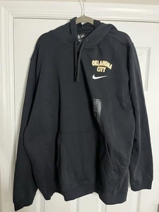 NWT Oklahoma City Thunder Hoodie. Black. 3XL. Nike. - Picture 1 of 4