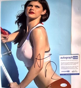 ALEXANDRA DADDARIO SIGNED AUTOGRAPH 11x14 PHOTO SEXY MODEL BAYWATCH ACOA COA - Picture 1 of 4