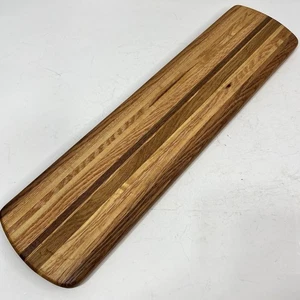 Handcrafted Wood Cutting Board Cheese Meat Charcuterie Made In Illinois 20x5x3/4 - Picture 1 of 5