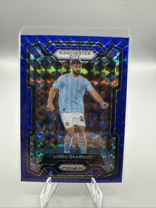 2023-24 Prizm Premier League Blue Mosaic #18 Josko Gvardiol Manchester City - Bild 1 von 2