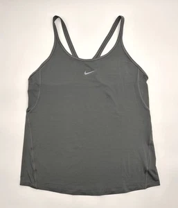 Nike Women's One Classic Dri-FIT Strappy Tank Top Grey |FN2795-068| - Imagen 1 de 2
