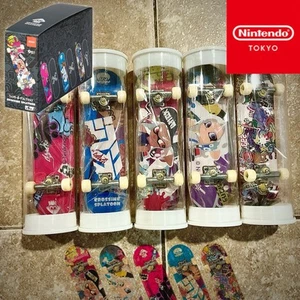 Splatoon 3 Fingerboard Collection COMPLETE Set of 5 Nintendo Tokyo NEW - Picture 1 of 14