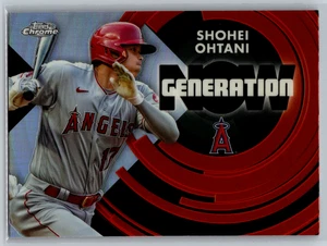 Shohei Ohtani 2022 Topps Chrome Update Series Generation Now GNC-5 LA Angels - Picture 1 of 2
