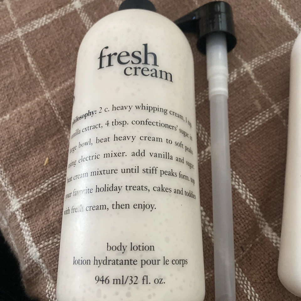 Philosophy Fresh Creme Körperlotion 32 Oz Neu mit Pumpe - Bild 1 von 1