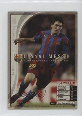 2005-06 Panini WCCF European Clubs Young Stars Lionel Messi #YGS5/5 - Image 1 of 2