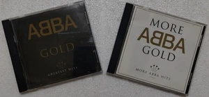 ABBA GREATEST HITS 2 CD LOT - GOLD 1992, 19 SONGS & MORE GOLD 1993, 20 SONGS VG+ - Picture 1 of 7