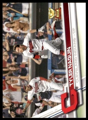 2017 Topps Tyler Naquin Cleveland Indians #203 - Image 1 of 2