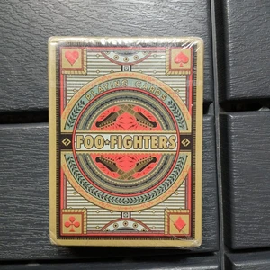 FOO FIGHTERS Motto Generisch Premium Kunststoff Wasserdicht Spielkarten ZC - Bild 1 von 2