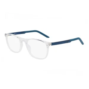 NEW Nike NIKE 7271 900 Transparent/Space Blue 53mm Eyeglasses - Picture 1 of 2