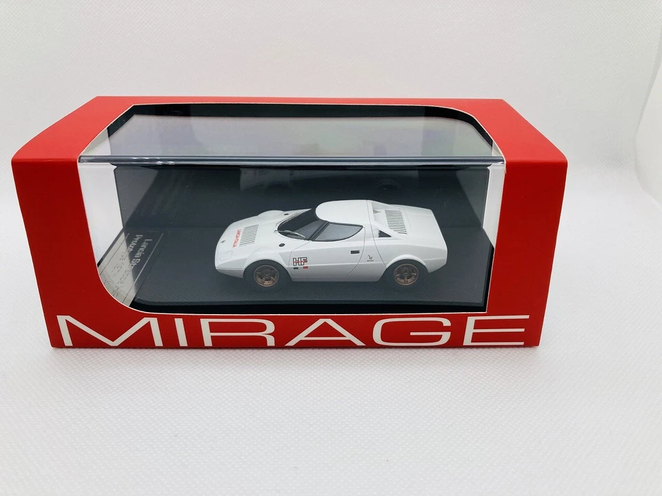 RARE HPI 8448 LANCIA STRATOS HF Prototype 1971 White 1/43