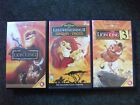 VHS Disney Lion King trilogy Dutch rare tapes three Disney case