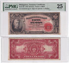 1936, 50 Pesos Treasury Cert. US Philippines P-86 Banknote PMG 25 VF