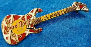 GUITARRA KRAMER ROJA ERROR LOS ANGELES EDDIE VAN HALEN REJILLA 3LC Hard Rock Café - Imagen 1 de 3