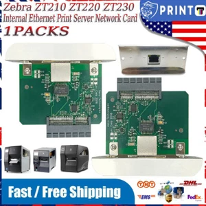 NEW For Zebra ZT210 ZT220 ZT230 Internal Ethernet Print Server Network Card - Picture 1 of 14