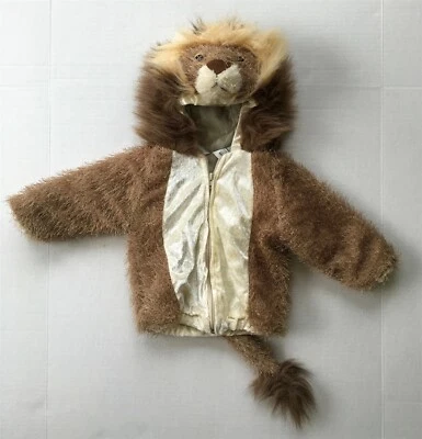 Fantasia de Halloween leão celebração pequena jaqueta com capuz vestir - Imagem 1 de 4