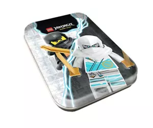 LEGO Ninjago Trading Cards Serie 9 Dragons Rising – 1x Mini TIN C, Silber/schwar - Bild 1 von 1