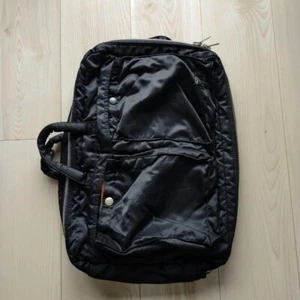 Porter Yoshida & Co Tanker 2WAY Aktentasche Schwarz Rucksack Tasche GEBRAUCHT Japan FS - Bild 1 von 11