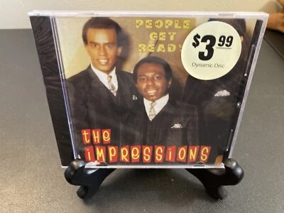 The Impressions People Get Ready CD Black Cat Records New Gospel Doo Wop R&B - Image 1 of 4