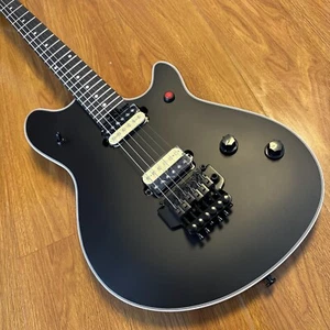 Guitarra Eléctrica Estilo Wolfgang Negro Mate Cuerpo Caoba Floyd Rose Trémolo - Imagen 1 de 10
