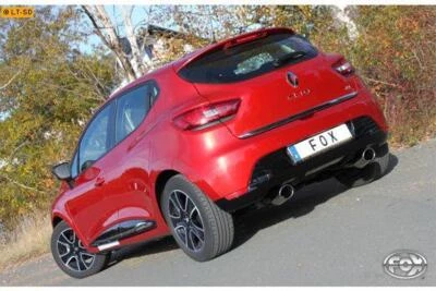 Scarico sportivo duplex Fox Renault Clio 4 X98 0.9l 1.2l 1.5l D dall'anno 12 - Immagine 1 di 4
