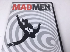 Mad Men: Season Four (DVD, 2010, 4-Disc Set) Including 13 Widescreen Episodes. W - Picture 1 of 10