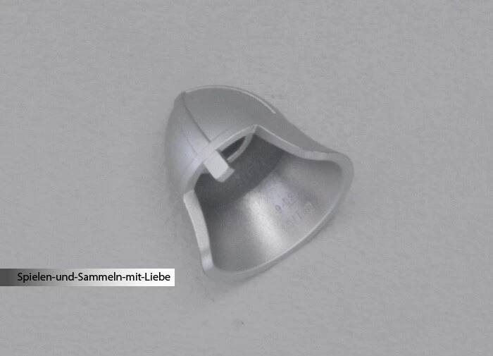 LEGO® RITTER ZUBEHÖR - 1 x RITTERHELM 3844 - 15606 SILVER INK SILBERFARBEN NEU - Bild 1 von 1