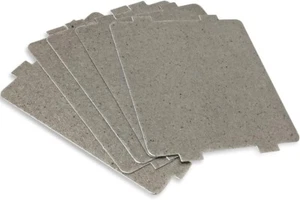 5 Stück Mikrowelle Ofen Teile Hohlleiter Abdeckung Universal Glimmer Blatt 4 Zoll x 4,7 Zoll - Bild 1 von 7
