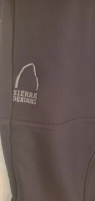 Pantalones para mujer SIERRA DESIGNS de nailon negro para esquí de nieve talla SP Foto 1 de 4
