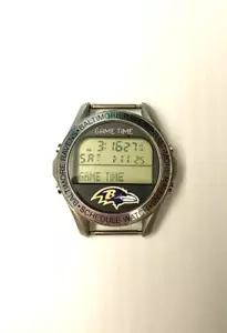 NFL GAME TIME SCHEDULE WATCH: BALT. RAVENS 2002 (STRAP NOT INCLUDED) - Picture 1 of 15