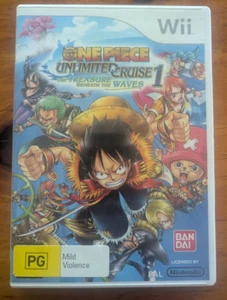 One Piece Unlimited Cruise 1 The Treasure Beneath The Waves Nintendo Wii PAL CIB - Picture 1 of 5