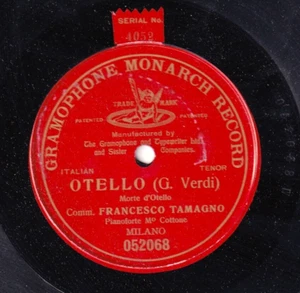 Tamagno. Verdi (Otello - niun mi tema). G&T 052068. EX - Picture 1 of 1