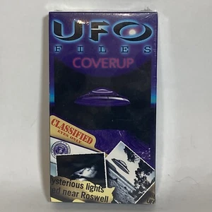 VTG UFO Files Coverup Roswell UFO Crash VHS 1996 Factory Sealed Rare VHS - Picture 1 of 7