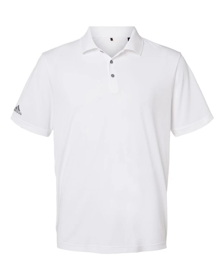 Adidas Mens Performance Polo Golf Shirt - A230 - New - Image 1 of 1