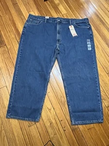 Levi's 550 Relaxed Fit Denim Blue Jeans Men's 54x28 B&T NWT - Picture 1 of 20