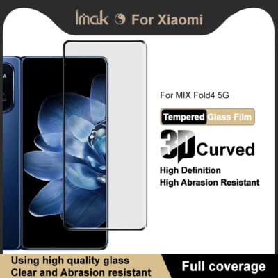For Xiaomi Mix Fold 4, imak 3D Curved 9H Tempered Glass Film Screen Protector - Image 1 of 4