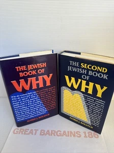 Alfred J. Kolatch THE JEWISH BOOK OF WHY Revised Edition And The 2nd Book Vry G - Picture 1 of 7