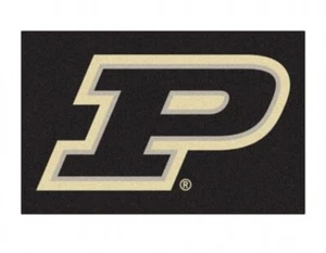 FANMATS NCAA Unisex-Adult Starter Mat Purdue boilermakers 19"x30" Black - Bild 1 von 1