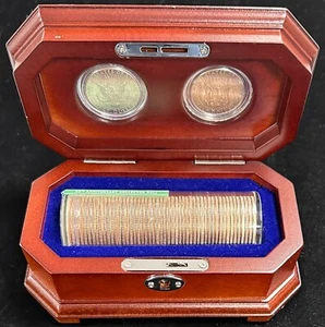 2014 The Kennedy Half Dollar 50th Anniversary Collector Roll w/ Case - Picture 1 of 10