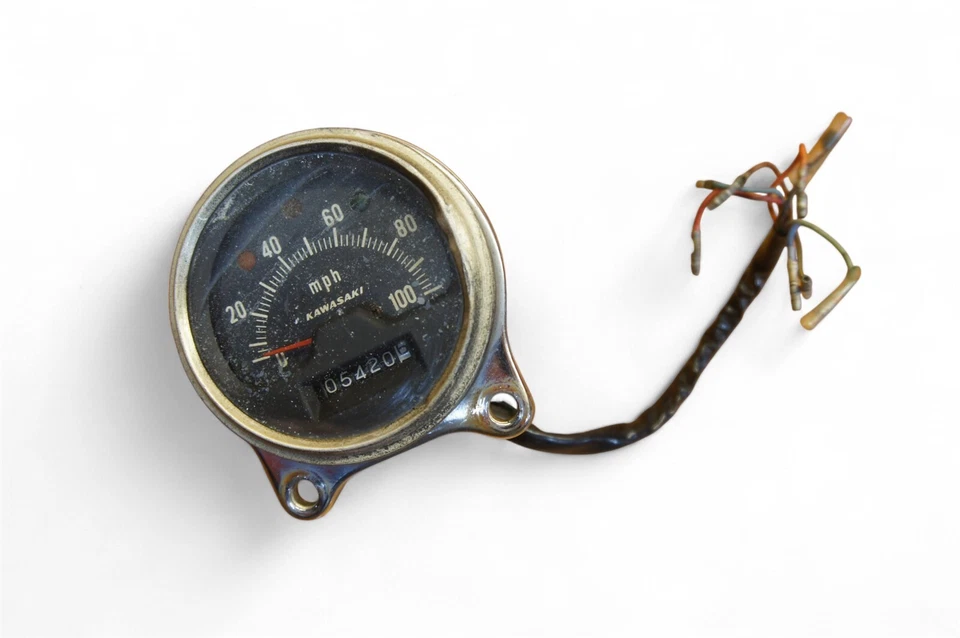 Kawasaki F3 175 Bushwacker 1970 70 speedometer speedo gauge mph K38 *AH14 - Image 1 of 4