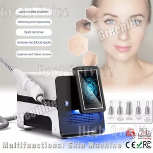 Portable Skin Rejuvenation Wrinkle Facial Beauty Machine 532nm 1064nm 1320nm - Foto 1 di 14