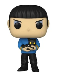 FUNKO POP STAR TREK ORIGINAL SERIES SPOCK WITH CAT FUNKO SHOP EXCLUSIVE PREORDER - Picture 1 of 1