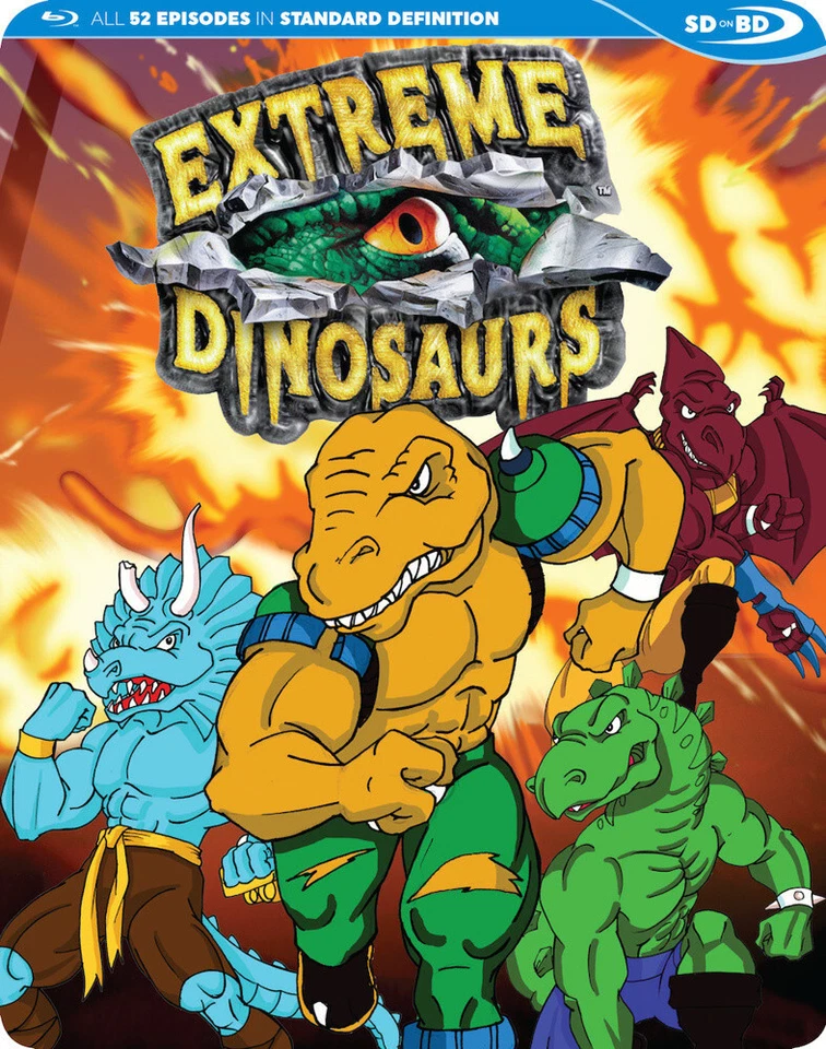 Extreme Dinosaurs Complete Series BLURAY w/ Slipcover Foto 1 de 2